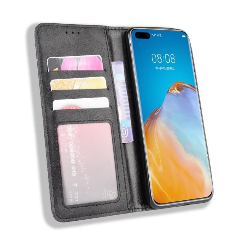 Etui Folio do Huawei P40 Pro Obrzeża Cirénius Style Skóra