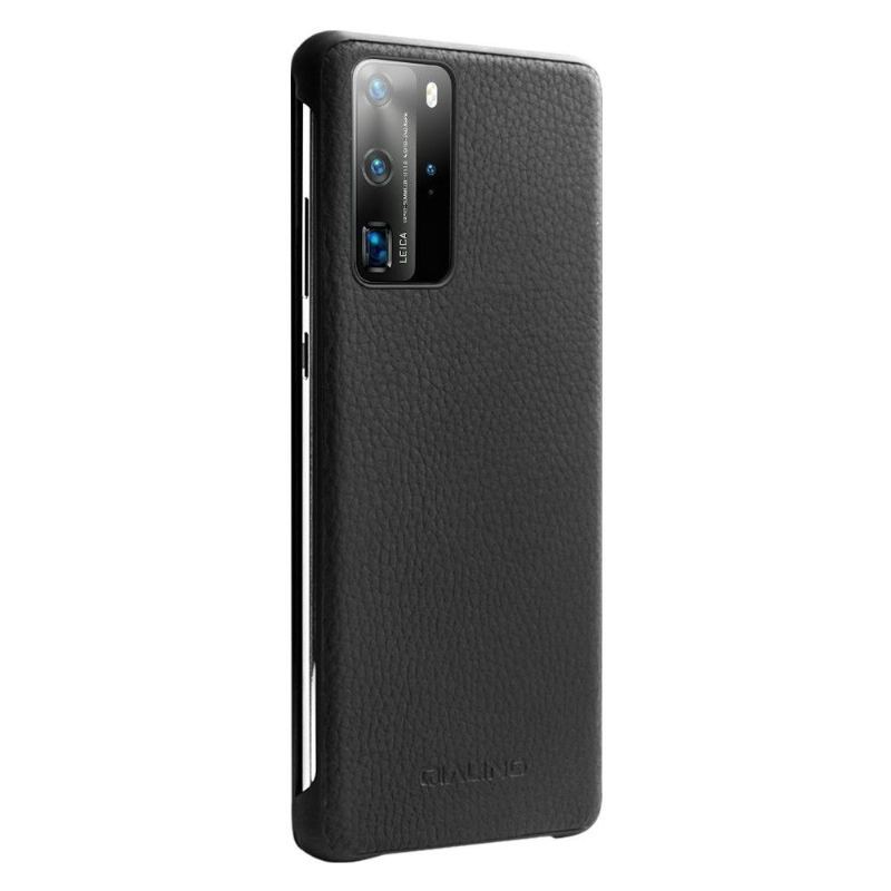 Etui Folio do Huawei P40 Pro Skórzany Futerał Skórzane Okno