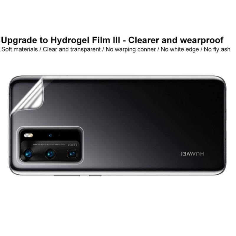 Huawei P40 Pro — 2 Hydrożelowe Folie Ochronne Na Plecy