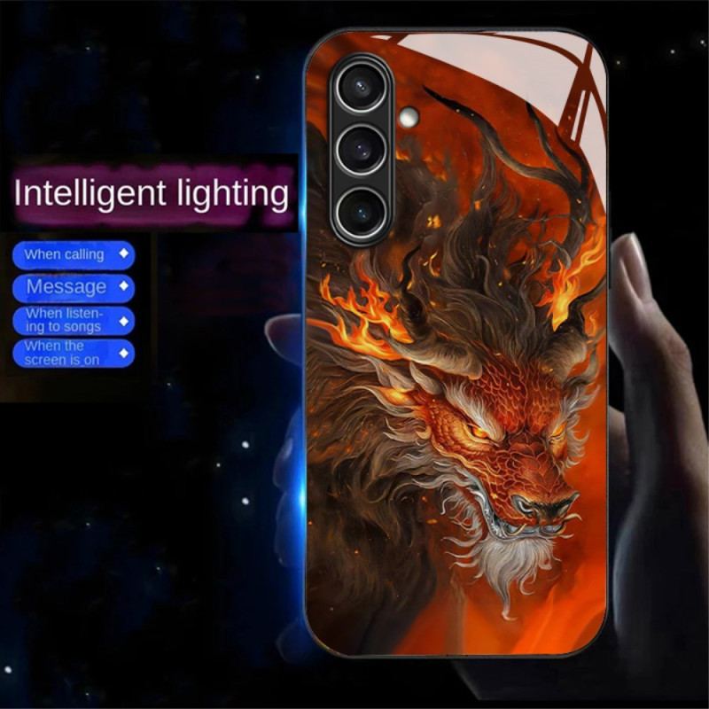 Etui Do Samsung Galaxy A16 5g Przywołaj Red Fire Dragon Z Serii Flash