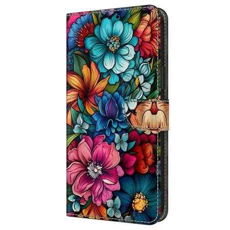 Etui Folio Do Samsung Galaxy A16 5g Kwiatowy Wzór