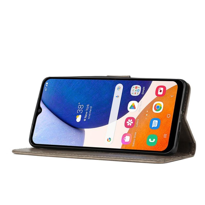 Etui Folio Do Samsung Galaxy A16 5g Kwiaty I Motyle