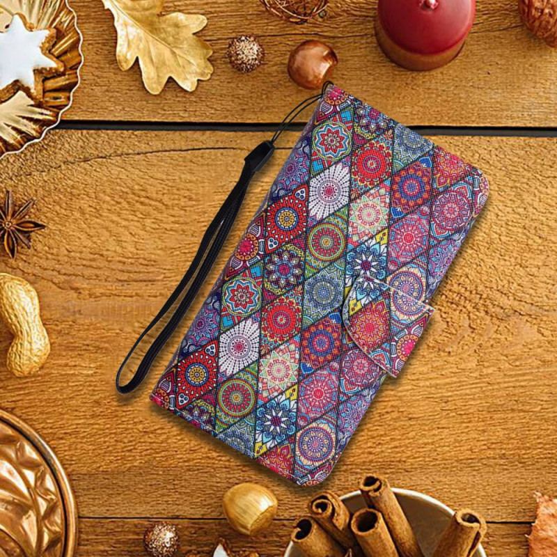 Etui Folio Do Samsung Galaxy A16 5g Wzór Kalejdoskopu