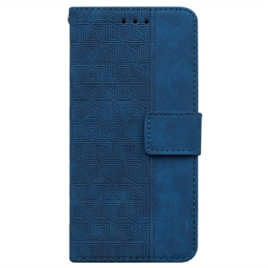 Etui Folio Do Samsung Galaxy A16 5g Wzór Tkany