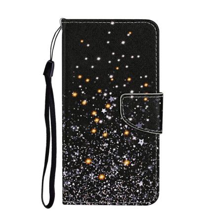 Etui Folio Samsung Galaxy A16 5g CZarny Wzór Etui Ochronne