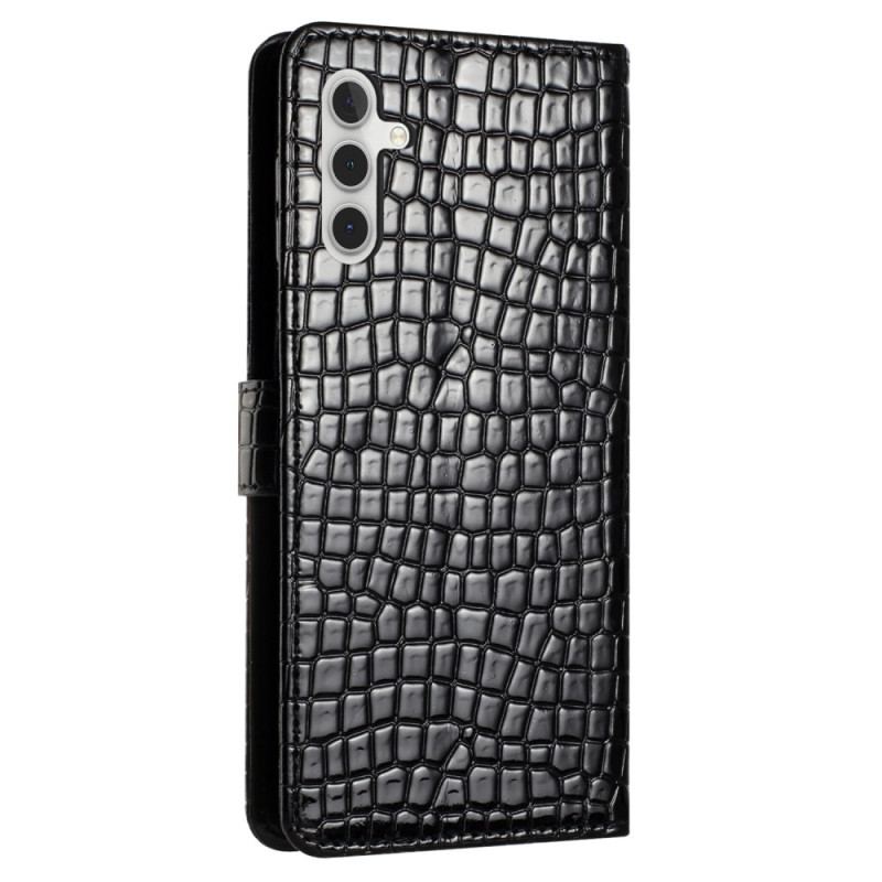 Etui Folio Samsung Galaxy A16 5g Efekt Krokodyla Etui Ochronne