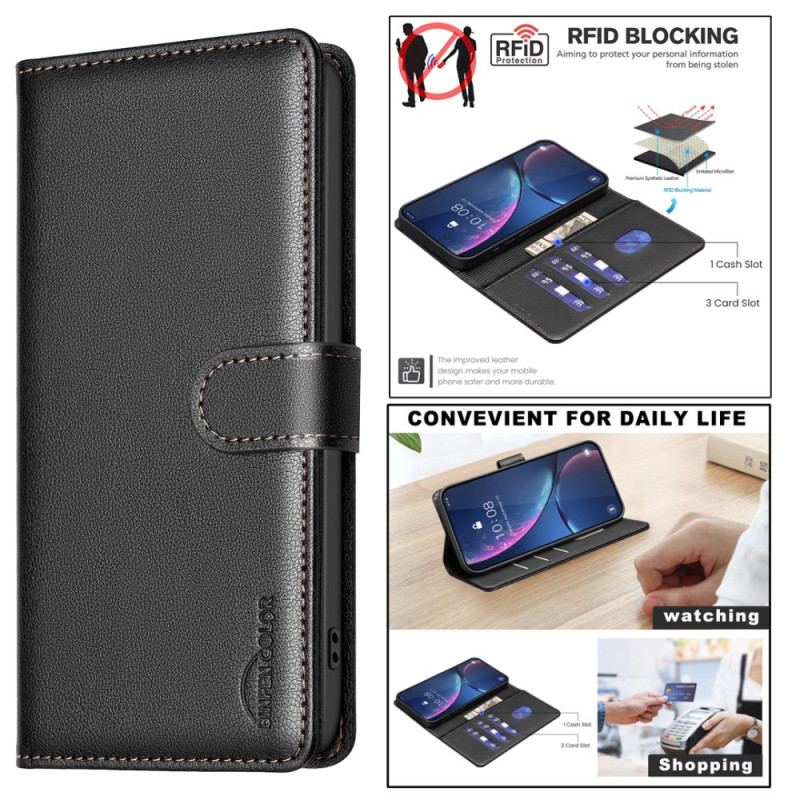 Etui Folio Samsung Galaxy A16 5g Klasyczny Kolor Binfen