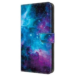 Etui Folio Samsung Galaxy A16 5g Kosmiczne Niebo Etui Ochronne