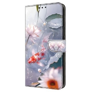 Etui Folio Samsung Galaxy A16 5g Kwiaty I Ryby