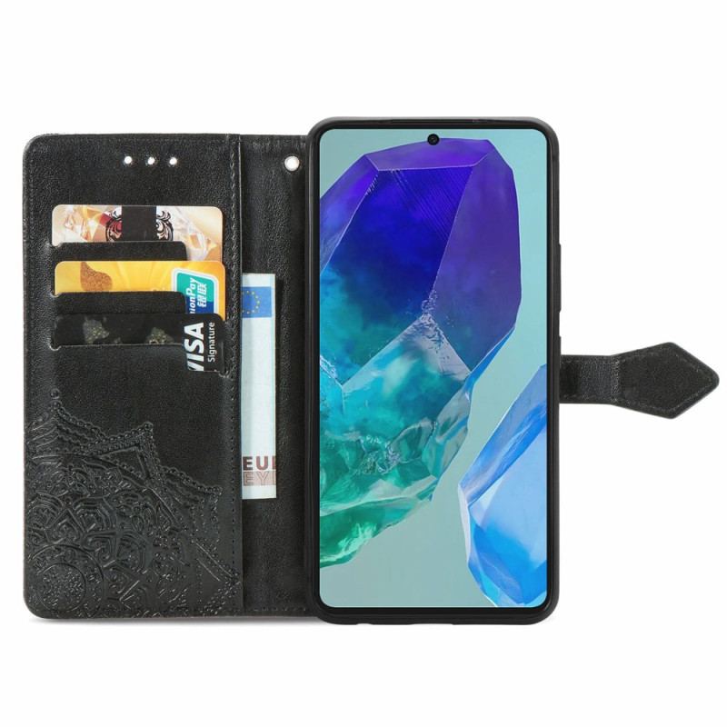 Etui Folio Samsung Galaxy A16 5g Mandala Barokowa Etui Ochronne