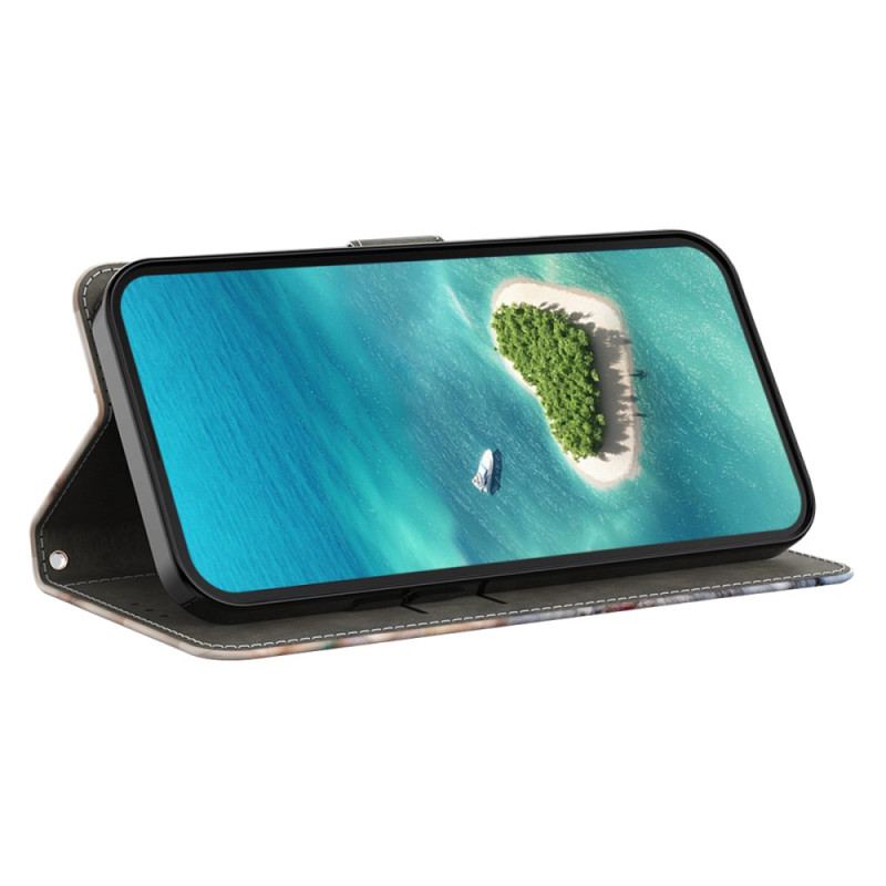 Etui Folio Samsung Galaxy A16 5g Motyw Motyla Etui Ochronne