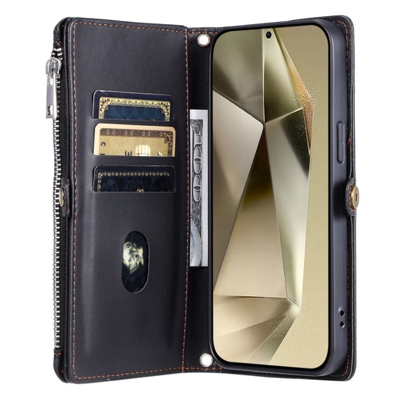 Etui Folio Samsung Galaxy A16 5g Portfel Z Paskiem I Paskiem Na Ramię Etui Ochronne