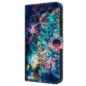 Etui Folio Samsung Galaxy A16 5g Żyroskopowy Wzór Kwiatowy Etui Ochronne