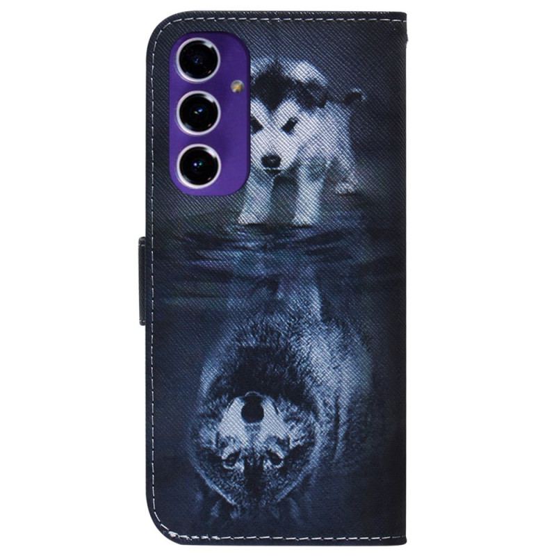 Etui Folio Samsung Galaxy A16 5g Sen Szczeniaka Etui Ochronne