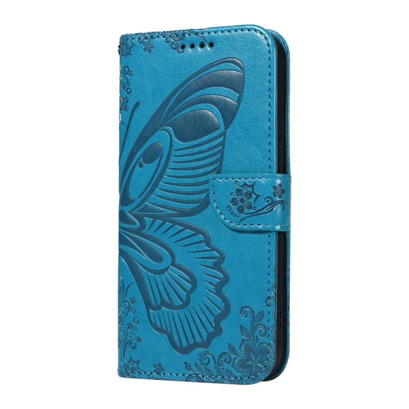 Etui Folio Samsung Galaxy A16 5g Ślad Motyla Etui Ochronne