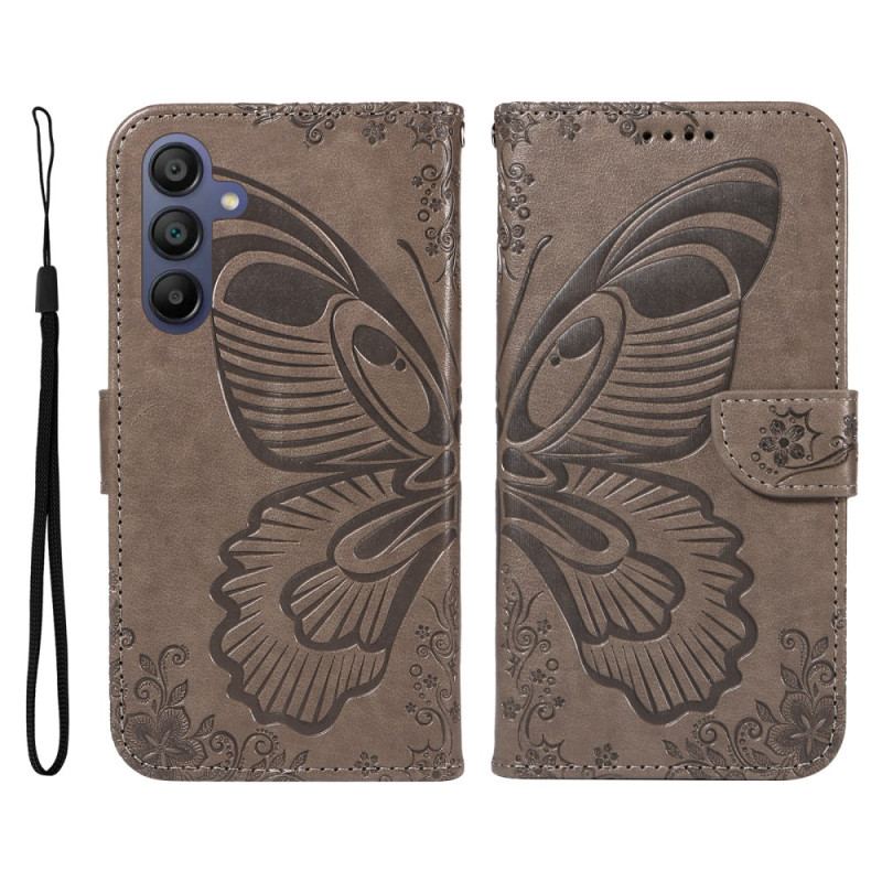 Etui Folio Samsung Galaxy A16 5g Ślad Motyla Etui Ochronne