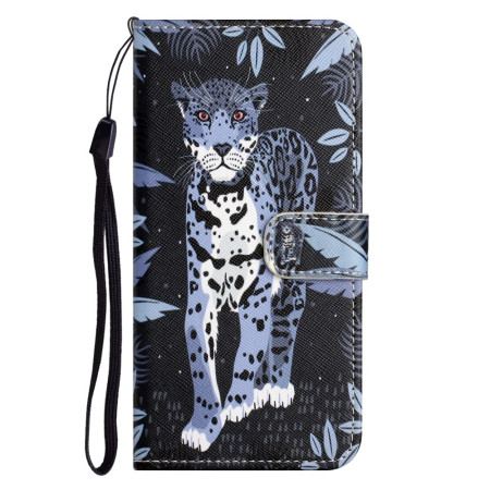 Etui Folio Samsung Galaxy A16 5g Wzór Lamparta Etui Ochronne