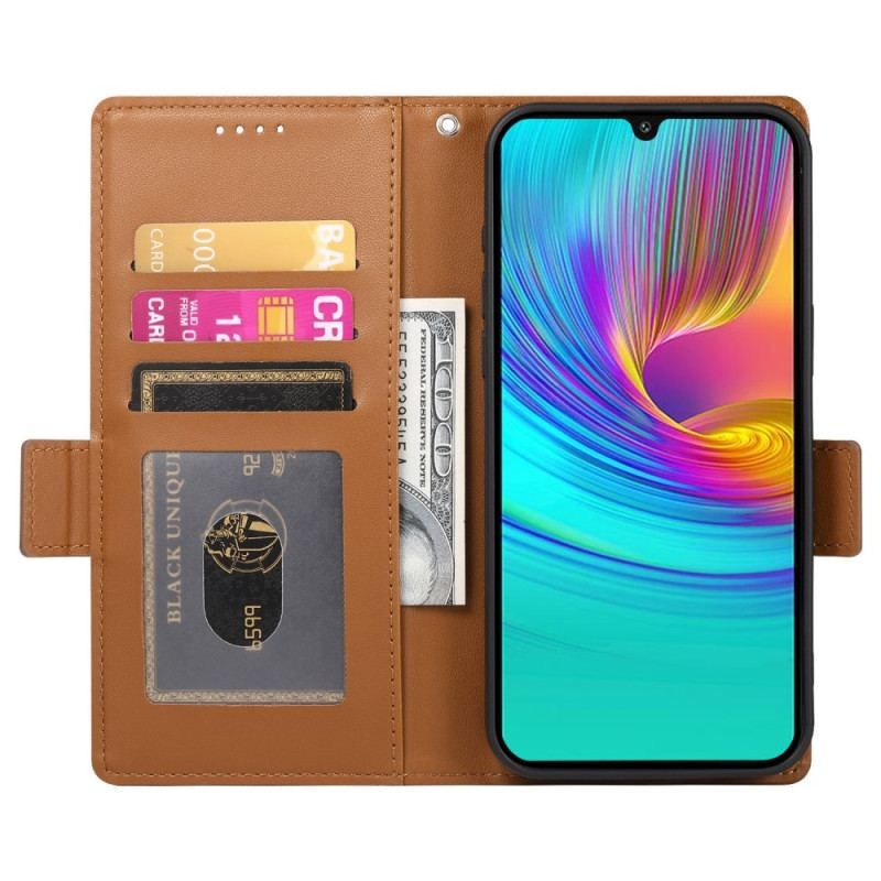 Etui Folio Samsung Galaxy A16 5g Zapięcia Magnetyczne