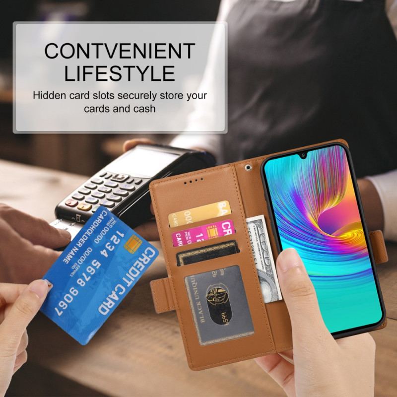 Etui Folio Samsung Galaxy A16 5g Zapięcia Magnetyczne