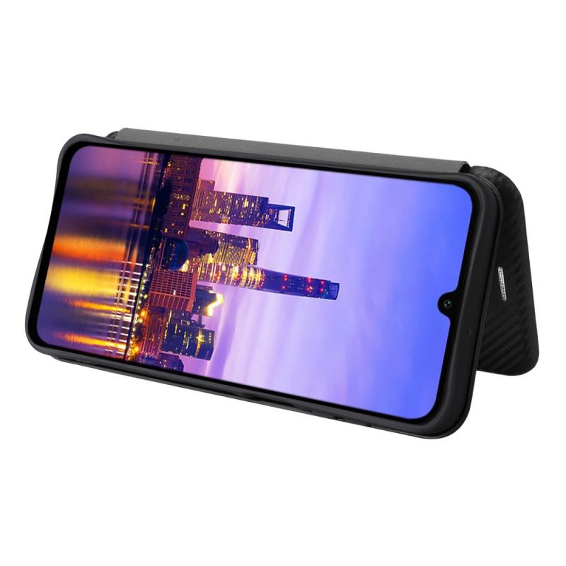 Flip Kotelot Do Samsung Galaxy A16 5g Włókno Węglowe