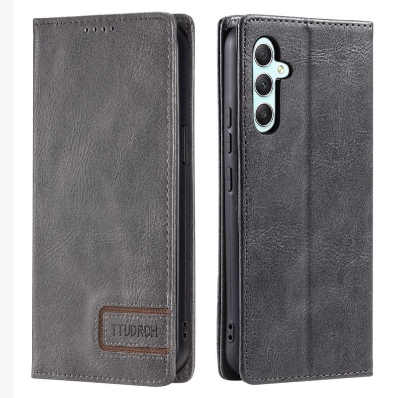 Flip Kotelot Samsung Galaxy A16 5g Stylowy Rfid Etui Ochronne