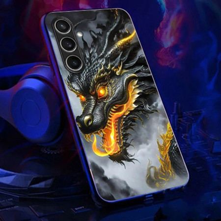 Futerały Samsung Galaxy A16 5g Etui Na Telefon Zadzwoń Do Serii Flash Black Dragon