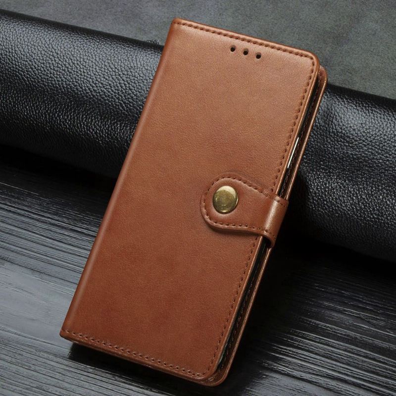 Etui Folio do Google Pixel 4 Classic Faux Leather Z Funkcją Stojaka