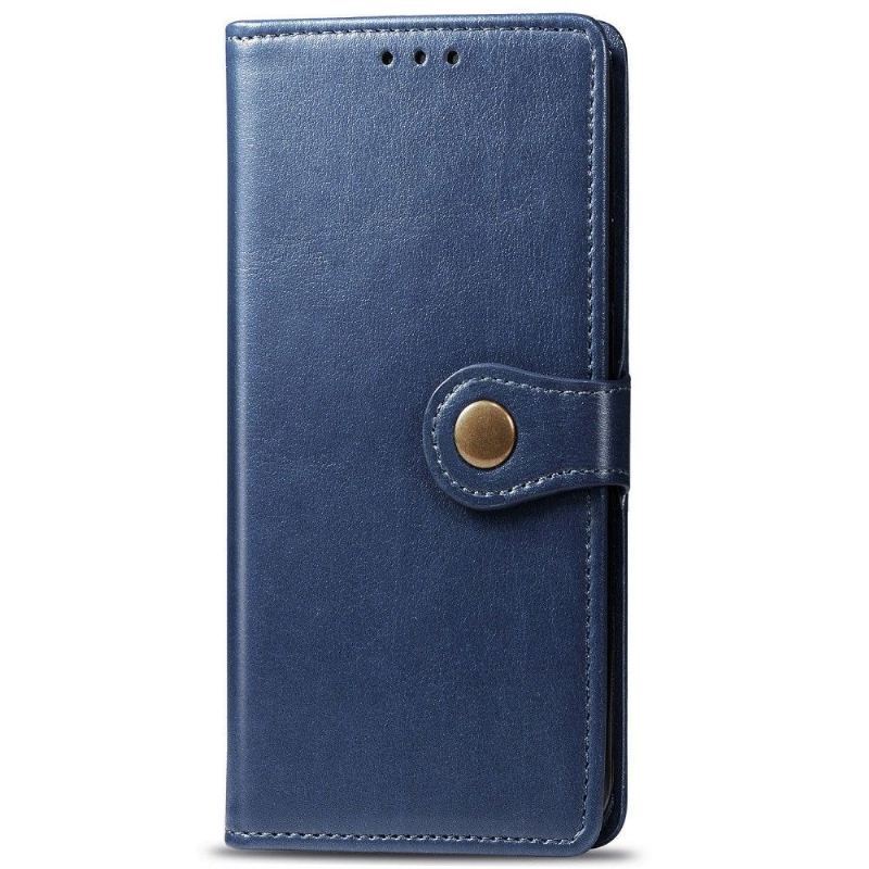 Etui Folio do Google Pixel 4 Classic Faux Leather Z Funkcją Stojaka