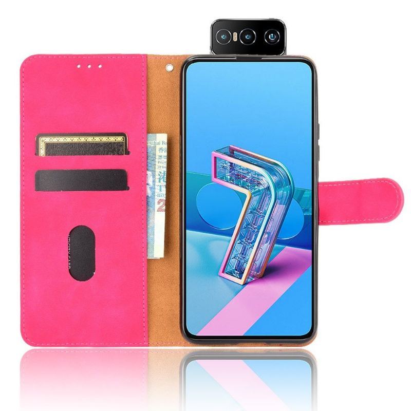 Etui Folio do Asus Zenfone 7 / Zenfone 7 Pro Skórzany Futerał Sztuczna Skóra