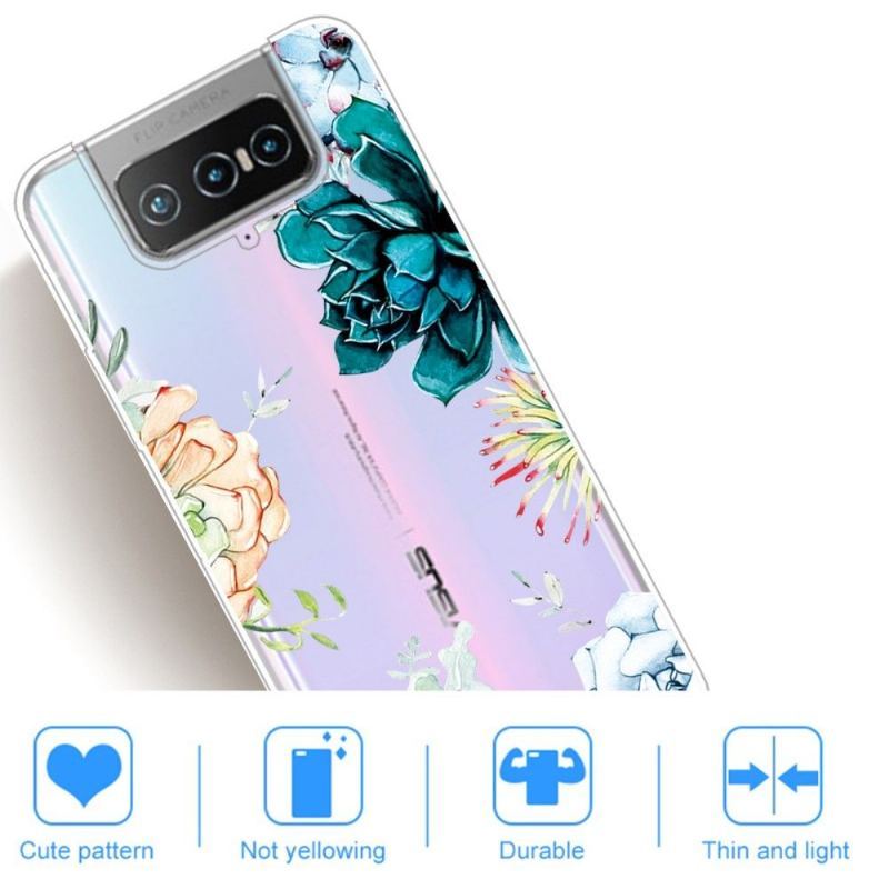 Futerały do Asus Zenfone 7 / Zenfone 7 Pro Odmiana Kwiatów