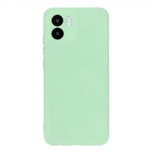 Etui do Xiaomi Redmi A1 z Łańcuch Płynny Silikon W Paski