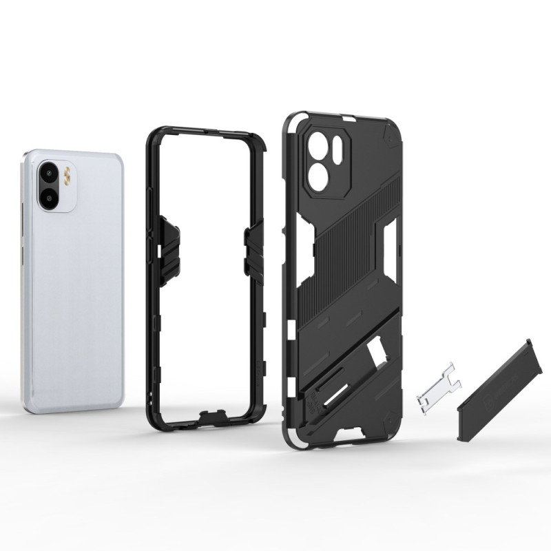 Etui do Xiaomi Redmi A1 Zdejmowany Stojak W Dwóch Pozycjach Bez Użycia Rąk