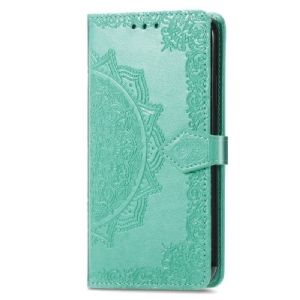 Etui Folio do Xiaomi Redmi A1 Mandala Sun Ze Smyczą