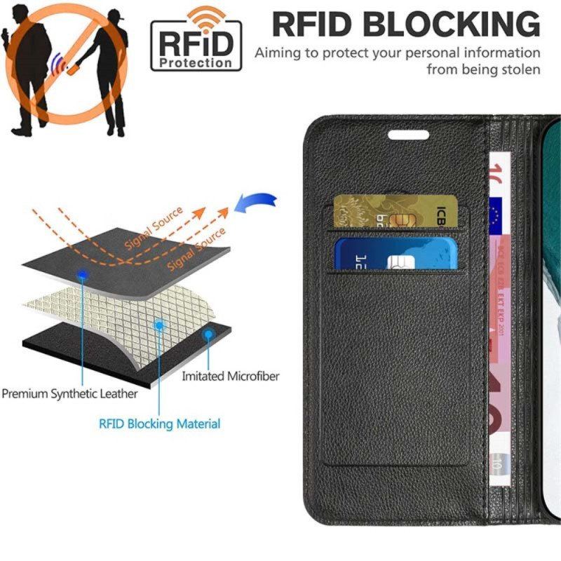 Etui Na Telefon do Xiaomi Redmi A1 Etui Folio Diamenty Rfid