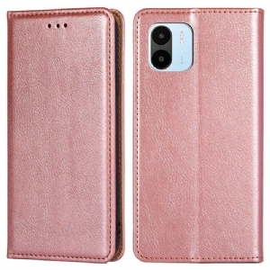 Etui Na Telefon do Xiaomi Redmi A1 Etui Folio Przeszycia Ze Sztucznej Skóry