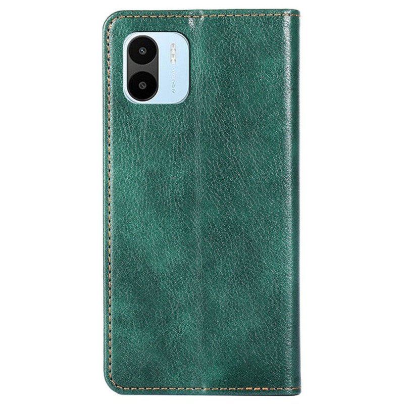 Etui Na Telefon do Xiaomi Redmi A1 Etui Folio Przeszycia Ze Sztucznej Skóry