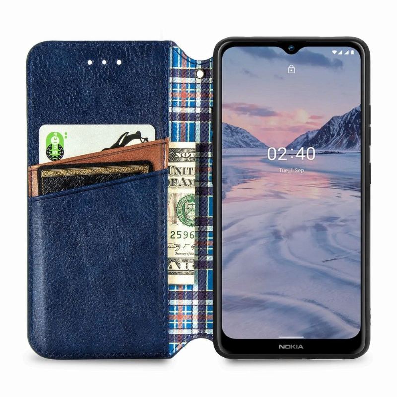 Etui Folio do Nokia 2.4 Classic Kub Design Posiadacz Karty