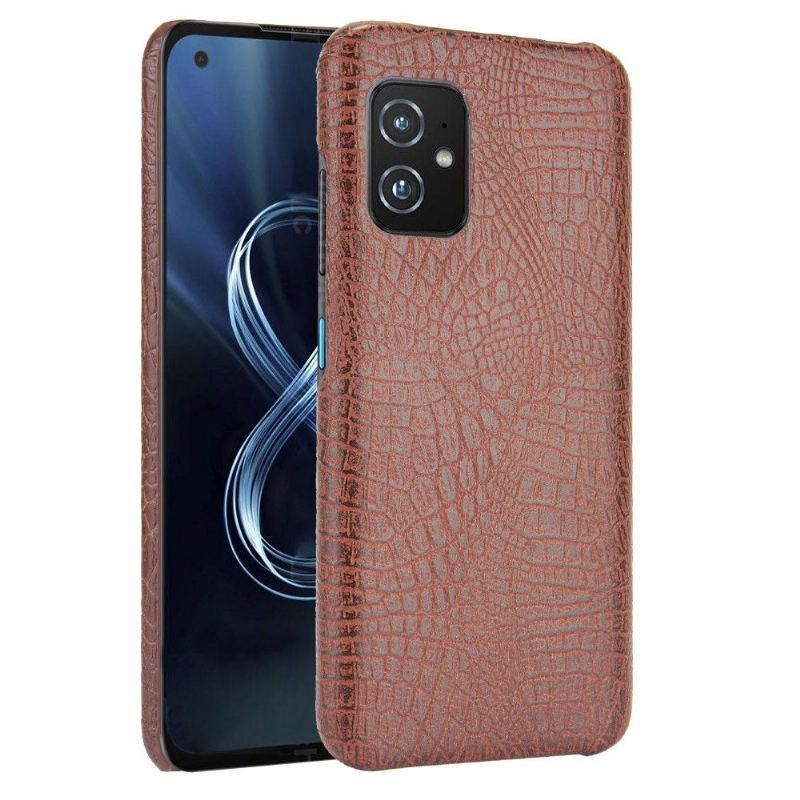 Etui do Asus Zenfone 8 Anti-fall Croco Efekt Skóry