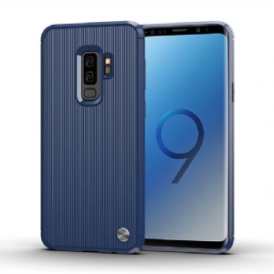 Etui do Samsung Galaxy S9 Plus Biznes Wąż Żebrowany