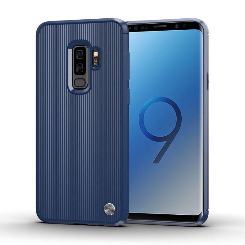 Etui do Samsung Galaxy S9 Plus Biznes Wąż Żebrowany