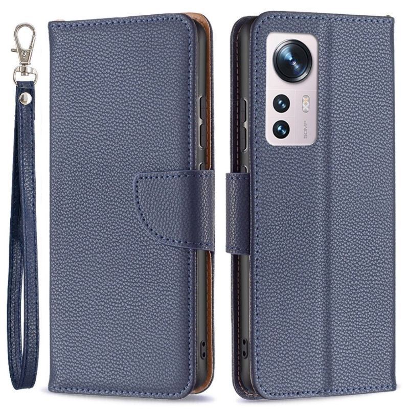 Etui do Xiaomi 12 Etui Folio Efekt Skóry Ziarnistej