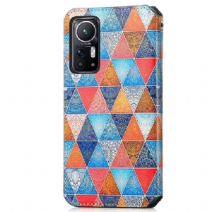 Etui Folio do Xiaomi 12 Classic Kalejdoskop Mandala