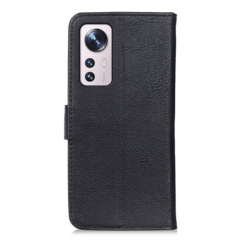 Etui Folio do Xiaomi 12 Classic Khazneh Etui Na Karty Z Efektem Skóry