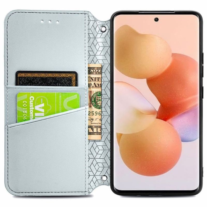 Etui Folio do Xiaomi 12 Classic Skórzany Futerał Flip Chic Mandala