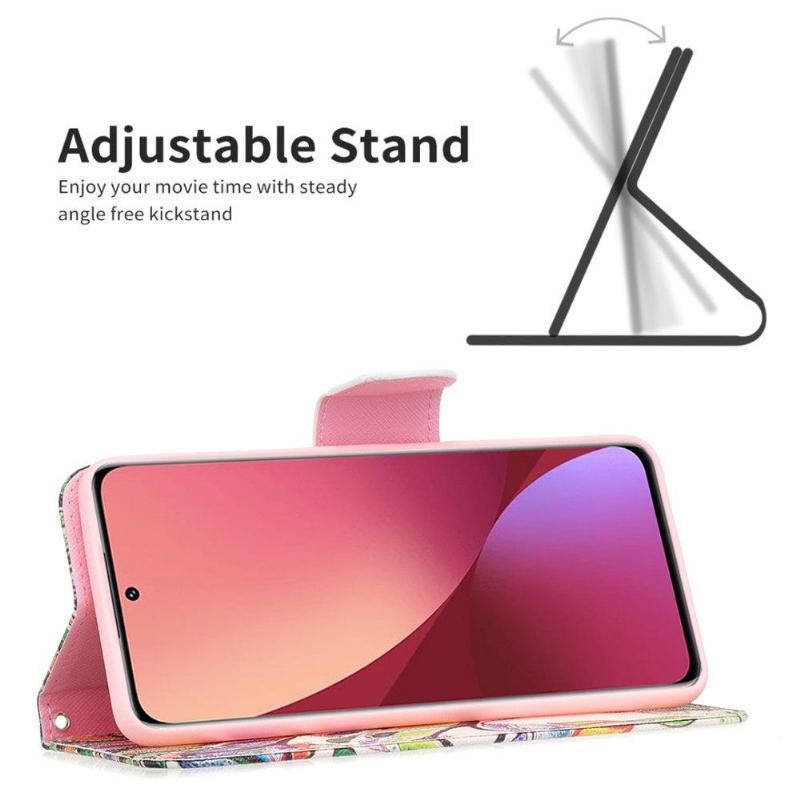 Etui Folio do Xiaomi 12 Drzewo Rysunkowe