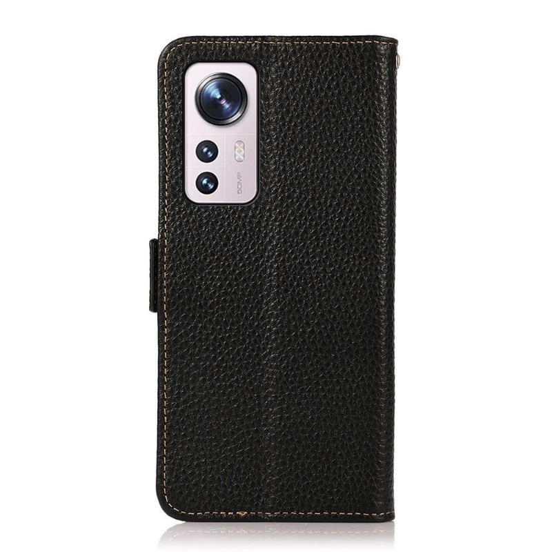 Etui Folio do Xiaomi 12 Khazneh Grained Leather First