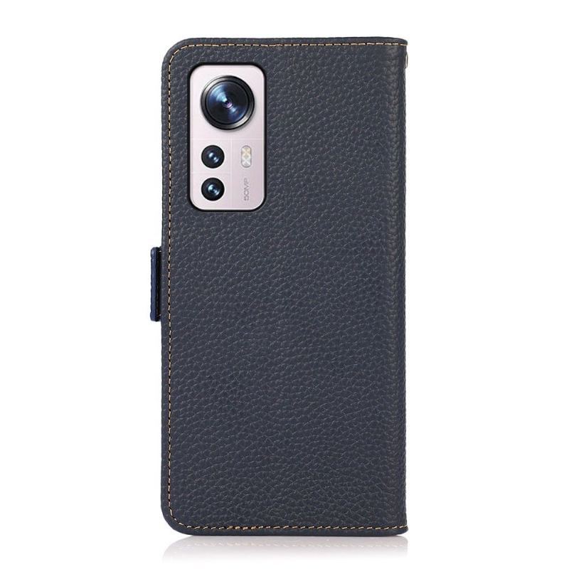 Etui Folio do Xiaomi 12 Khazneh Grained Leather First