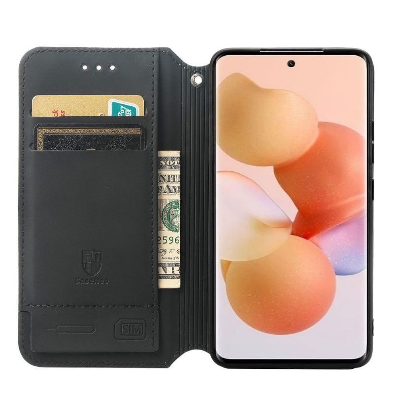 Etui Folio do Xiaomi 12 Kolorowy Styl Żółw