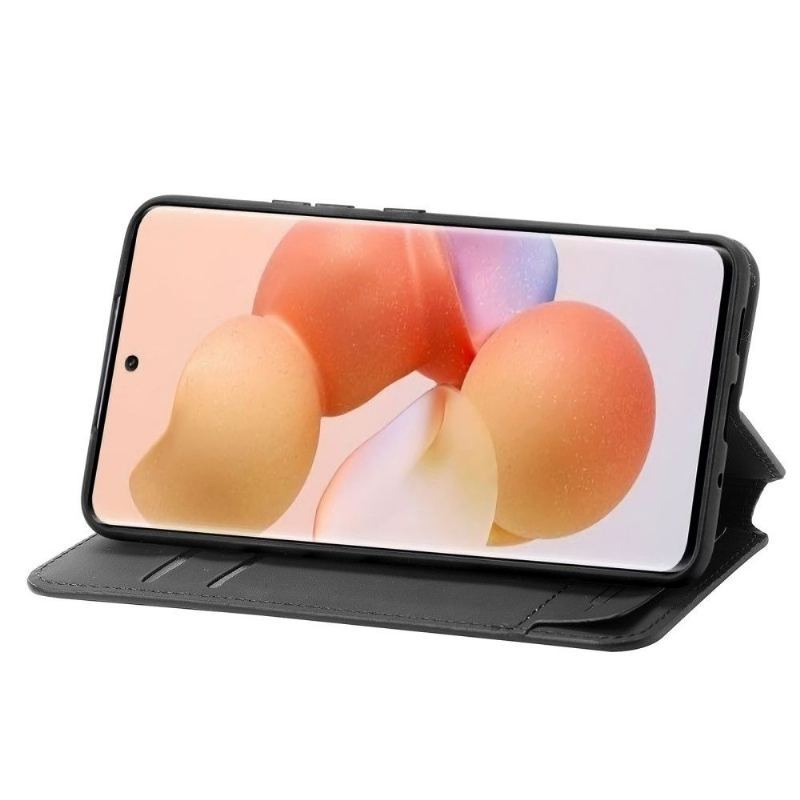 Etui Folio do Xiaomi 12 Kolorowy Styl Żółw