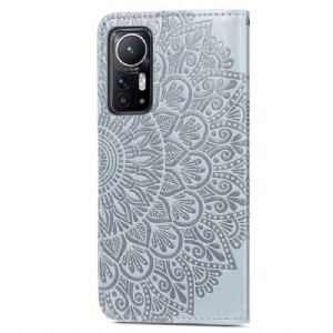 Etui Folio do Xiaomi 12 Mandala Liść